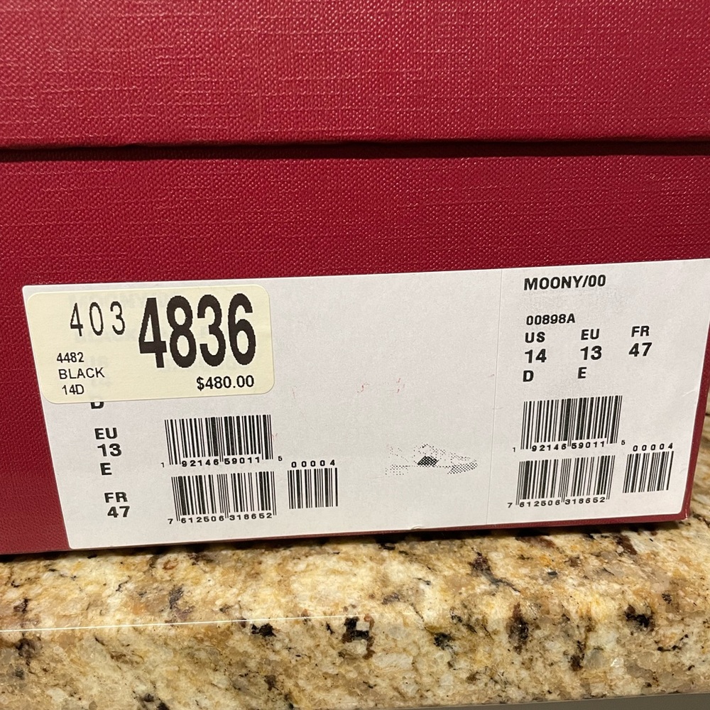 Mens size 14 Bally sneakers